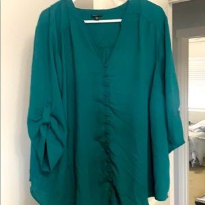 Green torrid shirt